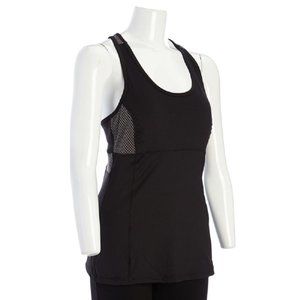 Penn Womens Mesh Active Racerback Tank, Black